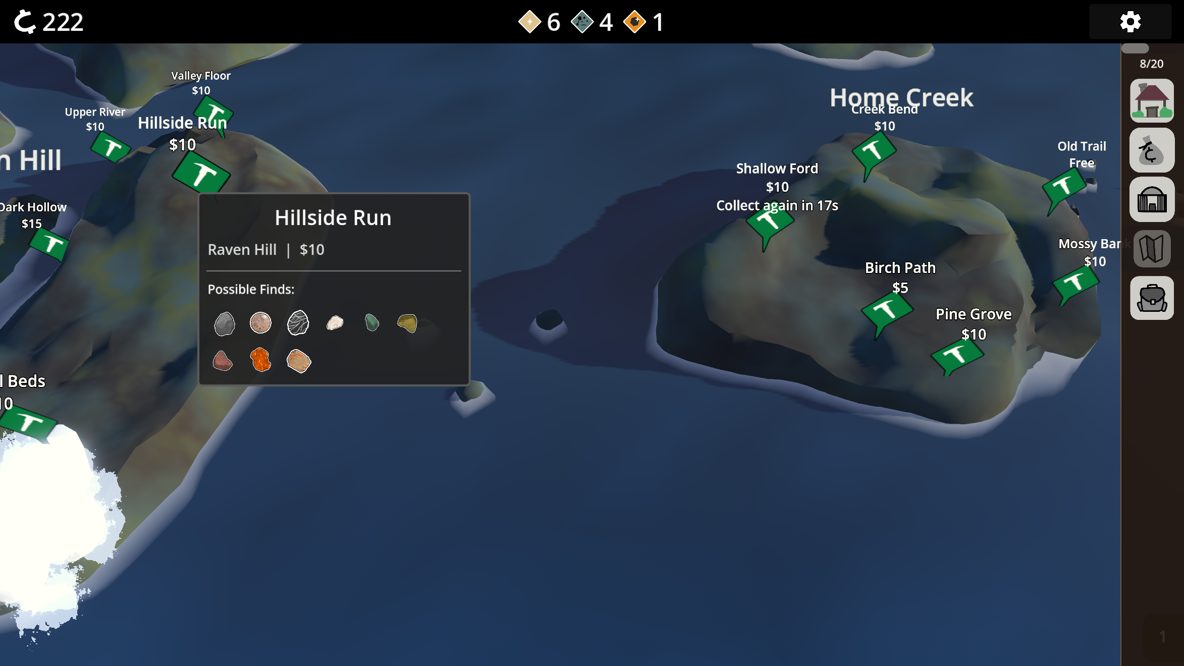 World Map gameplay
